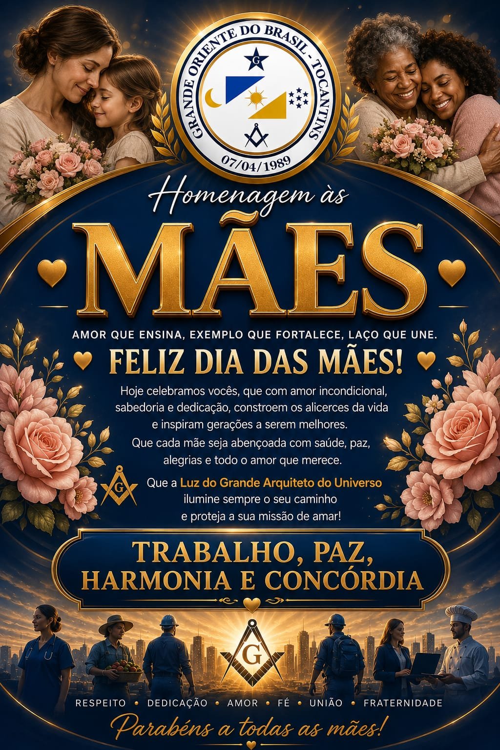 FELIZ DIA DAS MÃES