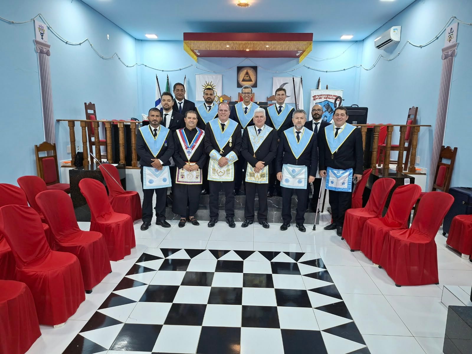 Ontem realizamos mais uma Sessão Ordinária da ARLS Glauco Teles nº 4822,