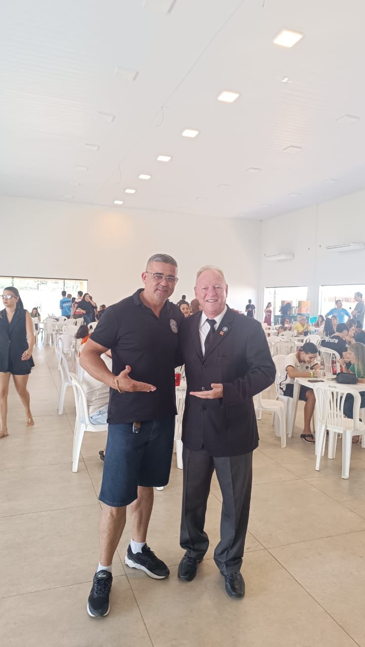 O Grão-Mestre e o Grão-Mestre Adjunto marcaram presença no tradicional Festival do Chopp da Loja Estrela do Renascer