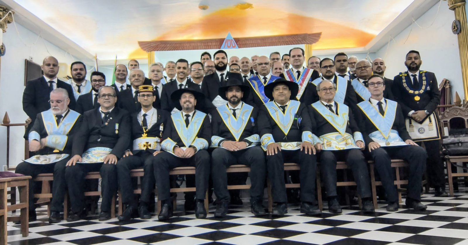 No último sábado, 18 de abril, o Oriente de Paraíso do Tocantins sediou uma expressiva Sessão Conjunta que reuniu as Lojas Maçônicas Filhos da Luz, Luz Pioneira e Luz da Razão