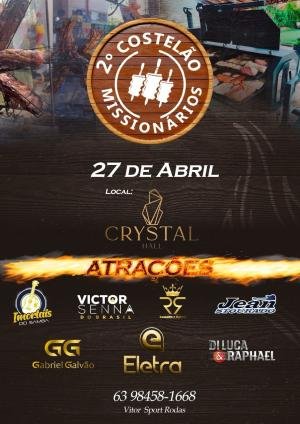 02º Costelão da Loja Missionários dia 27 de  Abril de 2025