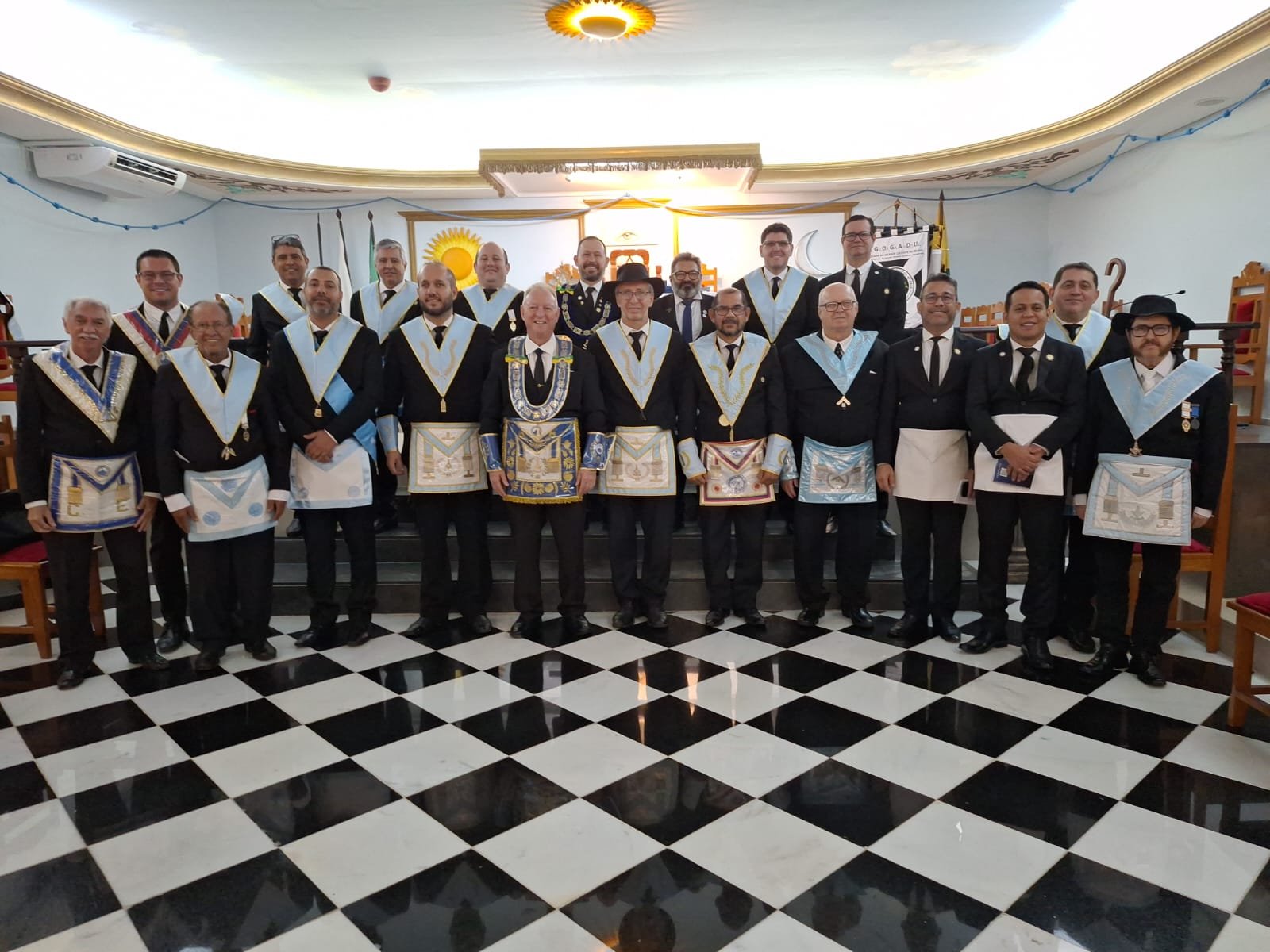 ARLS CAVALEIROS TEUTÔNICOS N° 4845, PALMAS  SESSÃO MAGNA DE EXALTAÇÃO, SEGUIDA DE SESSÃO MAGNA ELEVAÇÃO