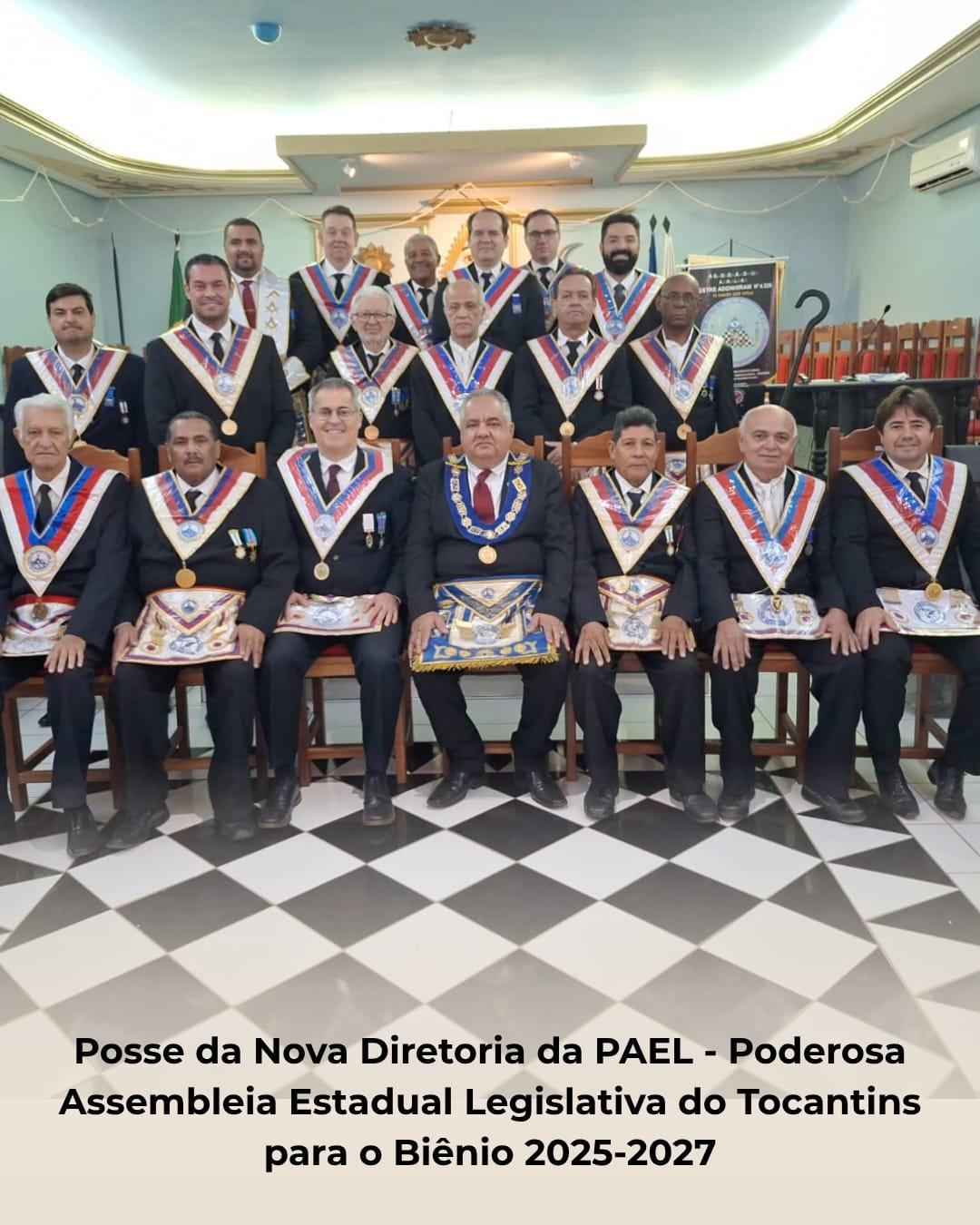 PAEL-TO Empossa Nova Diretoria para o Biênio 2025-2027