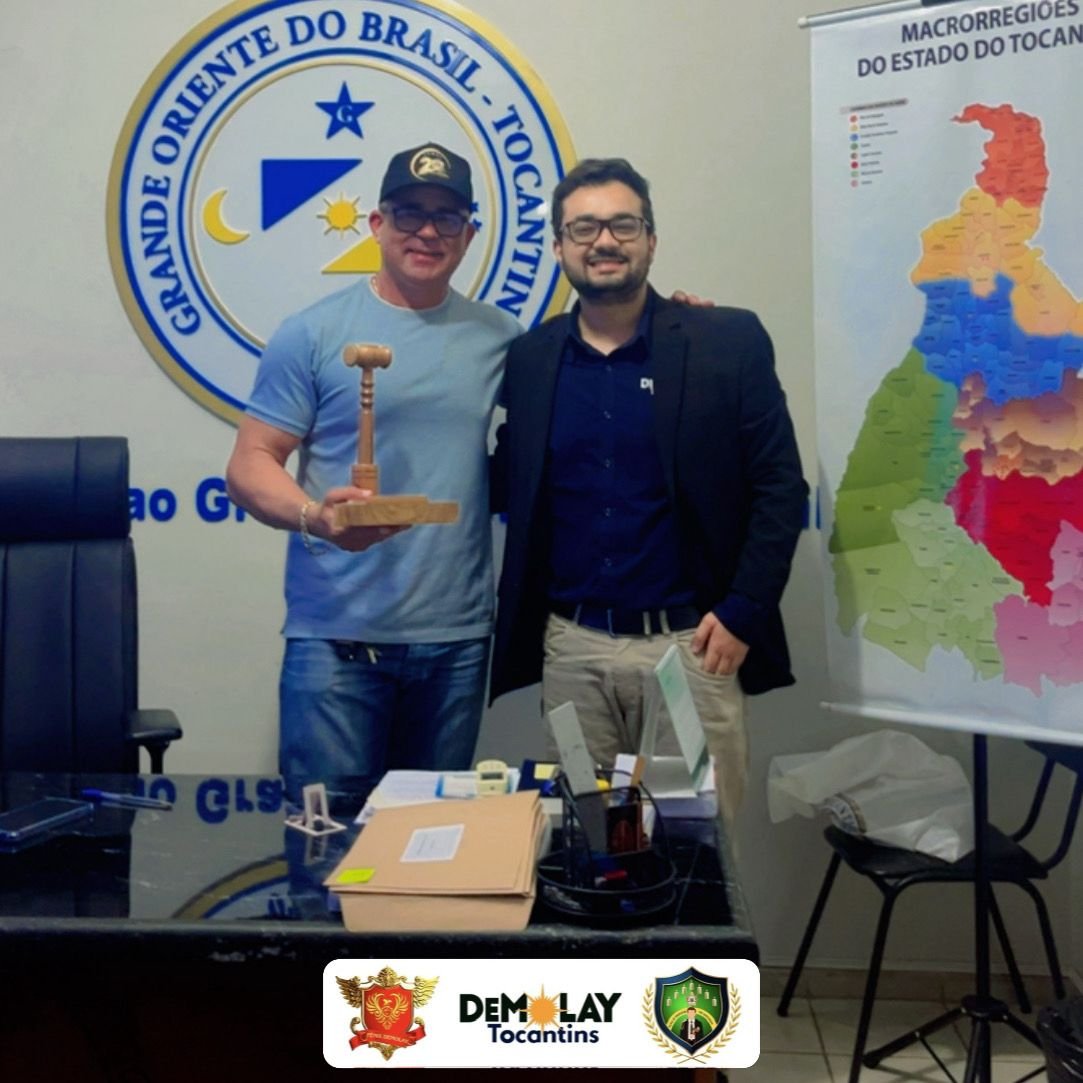 UM GRANDE ENCONTRO EM PROL DA ORDEM DEMOLAY TOCANTINENS