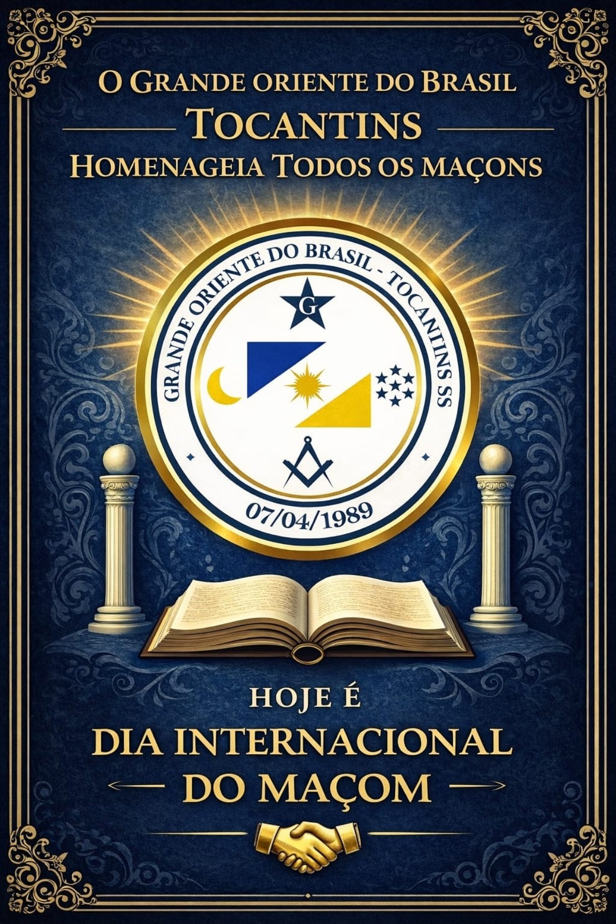 ✨ Dia Internacional do Maçom – Uma Homenagem do GOB Tocantins