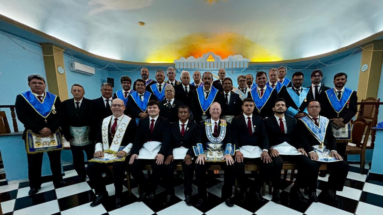 O Grão-Mestre do GOB-TO, Eminente Irmão José Teixeira, esteve auxiliando, na terça-feira, 01/04/2025, às 19h30, nos trabalhos da ARLS Vigilantes da Ordem n° 3697, Araguaína, na Sessão Magna de Elevação